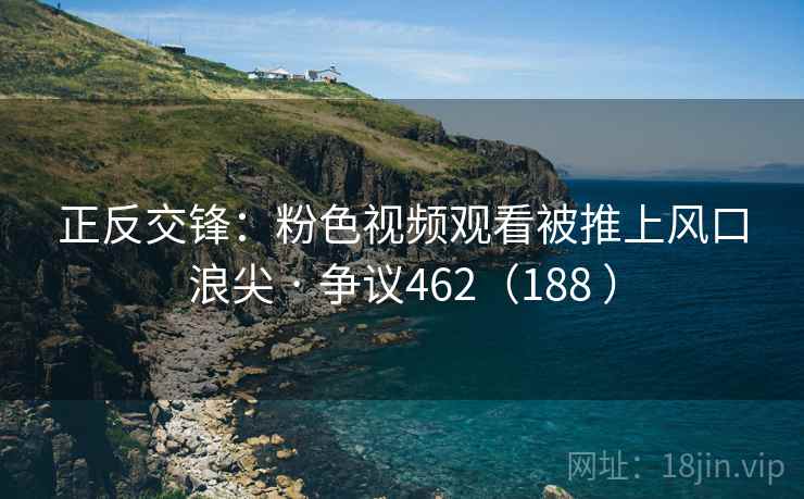 正反交锋：粉色视频观看被推上风口浪尖 · 争议462（188 ）  第2张